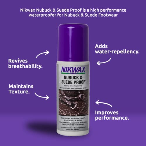 Nikwax Nubuck and Suede Proof 4.2-Ounce