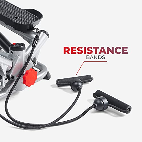 Sunny Health and Fitness Total Body Advanced Stepper Machine - SF-S0979, Gray