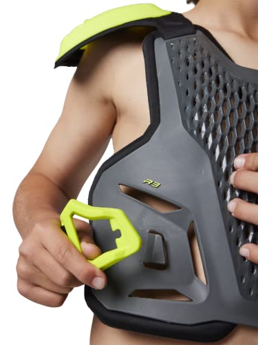 Fox Racing Youth R3 Motocross Chest Protector, Dark Shadow