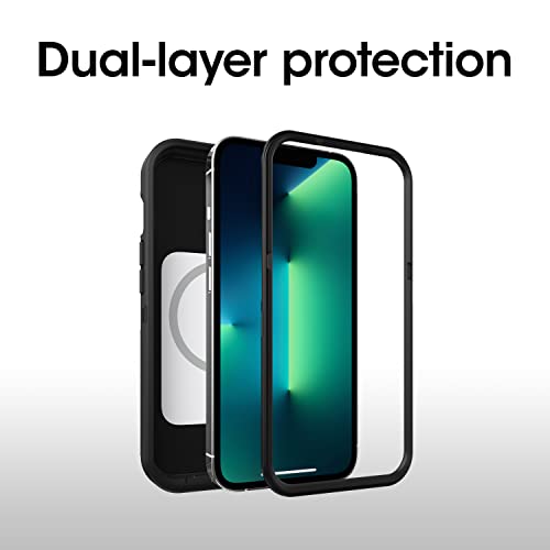 OtterBox Defender XT Series Case for iPhone 13 Pro (ONLY) - Single Unit Ships in Polybag, Ideal for Business Customers - Black
