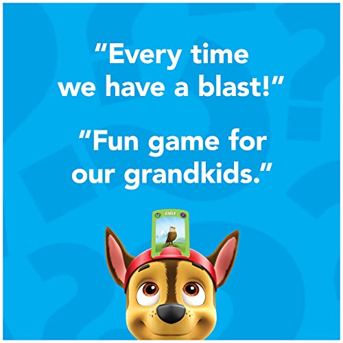 Hedbanz Junior PAW Patrol, Picture Guessing Board Game, for Families and Kids Ages 5 and up