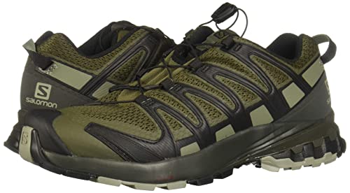 Salomon XA PRO 3D v8 Trail Running Shoes for Men, Grape Leaf/Peat/Shadow, 10.5