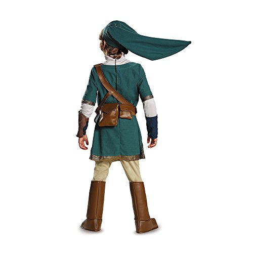 Link Prestige Legend of Zelda Nintendo Costume, Large/10-12