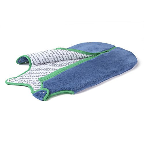 baby deedee Sleep Nest Teddy Baby Sleeping Bag, Fuzzy Dino, Small (0-6 Months)