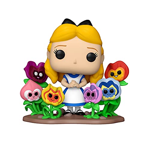 Funko POP Deluxe: Alice in Wonderland 70th - Alice in Wonderland with Flowers,Multicolor
