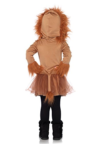 Leg Avenue Children's Cuddly Lion Costume, Small/Petite, Brown