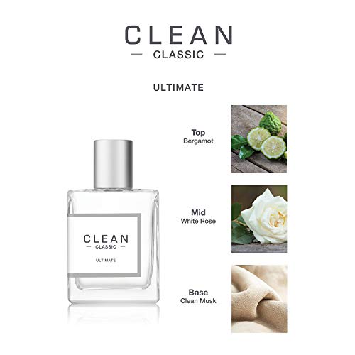 CLEAN CLASSIC Eau de Parfum Light, Casual Perfume Layerable, Spray Fragrance Vegan, Phthalate-Free, and Paraben-Free