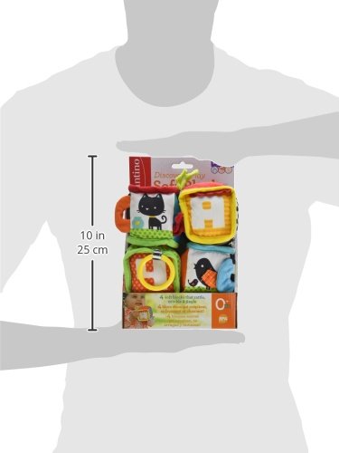 Infantino Discover and Play Soft Blocks Development Toy