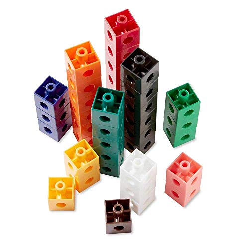 hand2mind Pop Cubes, Math Linking Cubes, Plastic Cubes, Snap Blocks, Color Sorting, Connecting Cubes, Math Manipulatives, Counting Cubes for Kids Math, Math Cubes, Math Counters (Set of 1000)