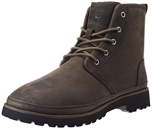 UGG Men's Stenton Boot, Chestnut Leather, Size 10