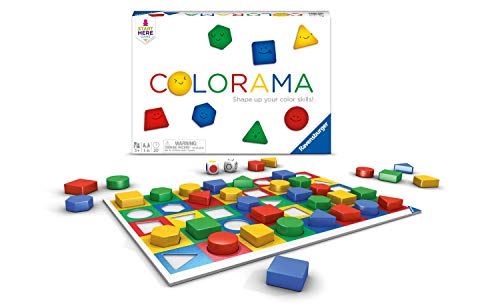 Ravensburger Colorama for Ages 3 and Up - Fast Children's Game of Patterns and Shapes