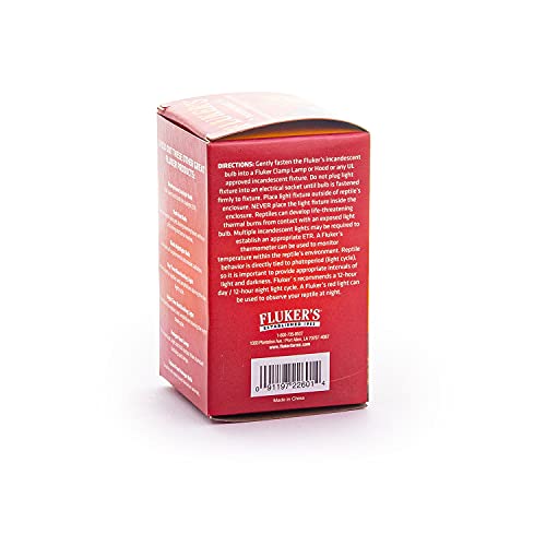 Fluker's Basking Spotlight Bulbs for Reptiles Black, 60 Watts