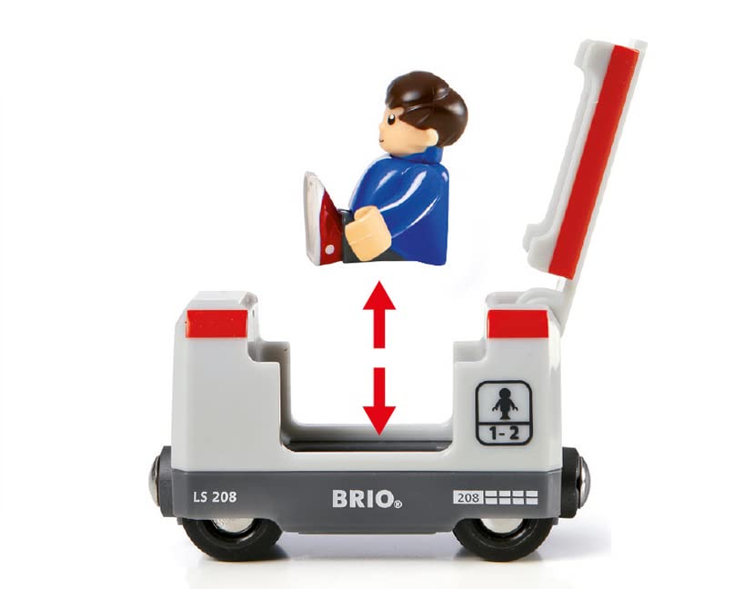 BRIO World - 33773 Railway Starter Set | 26 Piece Toy Train with Accessories and Wooden Tracks for Kids Age 3 and Up - Green