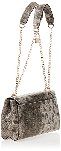 GUESS Katey Flap Shoulder Bag, Charcoal