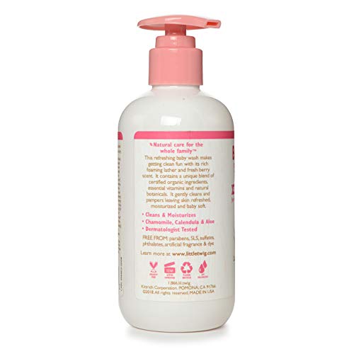 Little Twig Baby Wash, Natural Plant Derived Formula, Berry Pomegranate, 8.5 fl oz