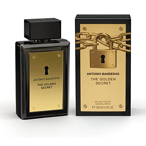 Antonio Banderas Secret Masc Universo (The Golden Secret, 3.4 Fl Oz)