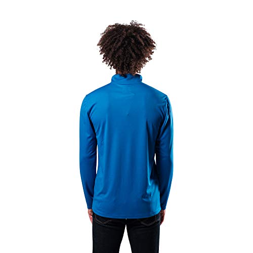 Ultra Game mens Pullover Tee NBA Men s Quarter Zip Poly Knit Long Sleeve Shirt, Team Color, Small US