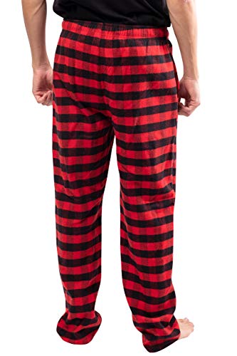 Ultra Game NBA Philadelphia 76ers Mens Sleepwear Super Soft Flannel Pajama Loungewear Pants, Team Color, Medium