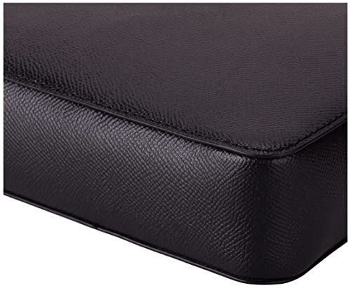 Michael Kors Women's Jet Set Crossbody Leather Bag, Black, Large