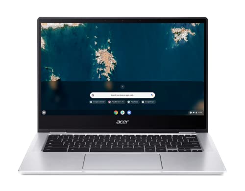 Acer Chromebook Spin 314 Convertible Laptop | Intel Pentium Silver N6000 | 14' Full HD IPS Touch Display | 8GB LPDDR4X | 64GB eMMC | Intel Wi-Fi 6 AX201 | Backlit KB | Chrome OS | CP314-1HN-P138