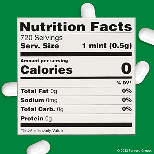 Tic Tac Fresh Breath Mints, Freshmints, Bulk Hard Candy Mints, 1 oz Single Packs, 12 Count