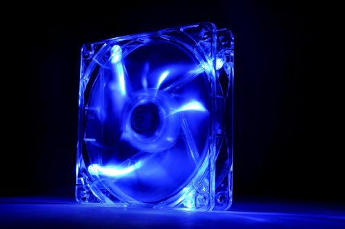 Thermaltake 120mm Pure 12 Series Blue LED Quiet High Airflow Case Fan CL-F012-PL12BU-A