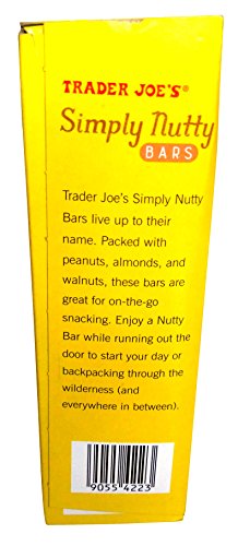 Trader Joe’s Simply Nutty Bars - Dark Chocolate, Nuts and Sea Salt Bar