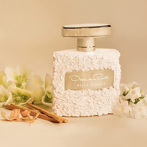 Oscar de la Renta Bella Blanca Eau de Parfum Perfume Spray for Women, 3.4 Fl. Oz.