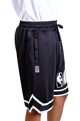 Ultra Game NBA Men's Performace Workout Basketball Training Shorts Black X-Large