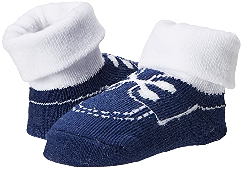 Hudson Baby Unisex Baby Cotton Bib and Sock Set, Crab, One Size