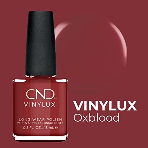 CND Vinylux Longwear Red Nail Polish, Gel-like Shine and Chip Resistant Color, 0.5 Fl Oz
