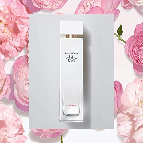 Elizabeth Arden White Tea Eau De Toilette Spray Perfume for Women, Wild Rose, 1.7 Oz.