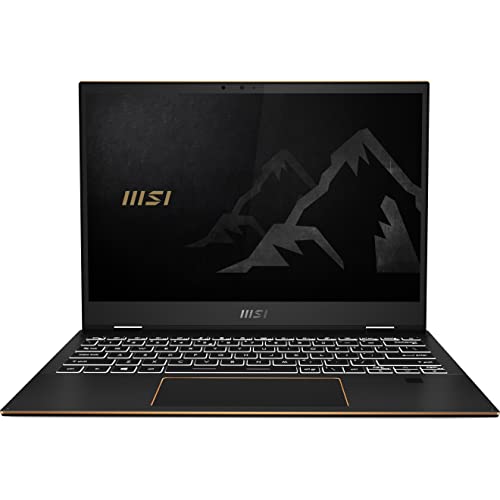 MSI Summit E13 Flip Evo Business Professional Laptop: 13.4' FHD+ 1200p, Intel Core i7-1195G7, Intel Iris Xe, 16GB, 512GB SSD, Thunderbolt 4, WiFi 6E, TPM 2.0, Win10PRO, Ink Black (A11MT-223)