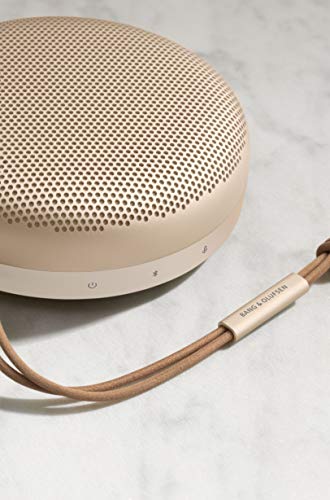 Bang and Olufsen Beosound A1 (2nd Generation) Wireless Portable Waterproof Bluetooth Speaker with Microphone, Gold Tone