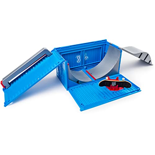 TECH DECK, Transforming SK8 Container Pro Modular Skatepark with Exclusive Fingerboard, Kids Toy for Ages 6 and Up (Styles May Vary)
