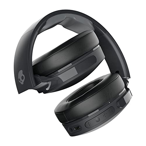 Skullcandy Hesh ANC Over-Ear Headphones, Active Noise Cancelling, Wireless Charging 22 Hours Battery Life - True Black