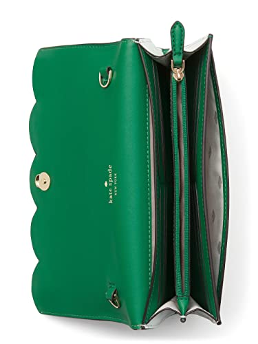 Kate Spade Gemma Wallet On Chain Leather Crossbody Bag Purse Handbag (Lime Sherbert)
