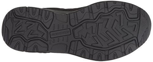 Skechers mens Oak Canyon Oxford, Black, 10.5 US