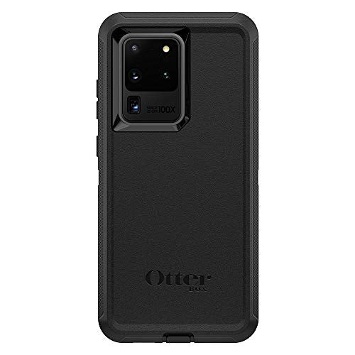 OtterBox DEFENDER SERIES SCREENLESS Case Case For Galaxy S20 Ultra/Galaxy S20 Ultra 5G (ONLY - Not compatible With Any other Galaxy S20 models) - BLACK