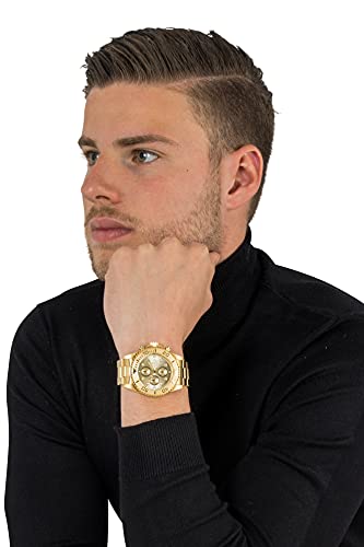 Invicta Pro Diver Men's Wrist Watch Stainless Steel Quartz Champagne Dial - 1774