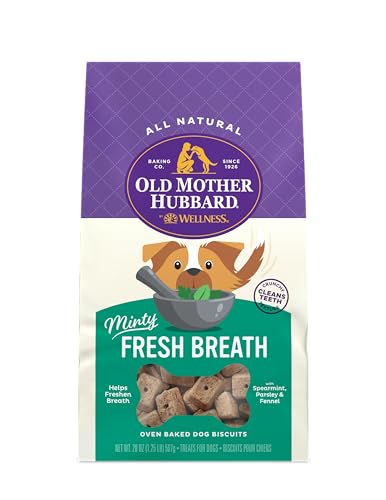 Old Mother Hubbard by Wellness Mother's Solutions Minty Fresh Breath Natural Dog Treats