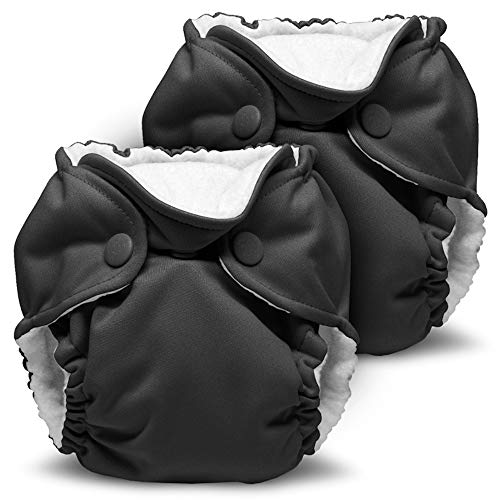 Kanga Care Lil Joey Newborn All in One AIO Cloth Diaper (2pk) Castle 4-12lbs