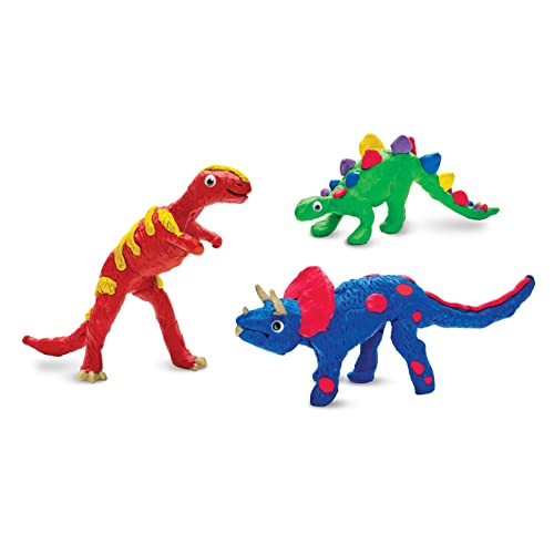 Creativity for Kids Create with Clay Dinosaurs - Build 3 Dinosaur Figures with Modeling Clay