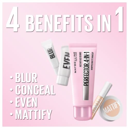 Maybelline Instant Age Rewind Instant Perfector 4-In-1 Matte Makeup, 00 Fair/Light, 1 Count