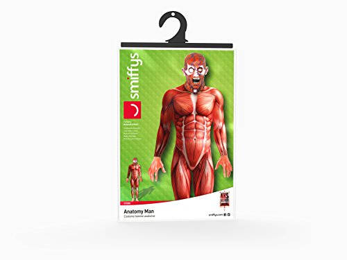 Smiffys - 21580 - Anatomy Man Costume - Size - Large - 42' / 44'