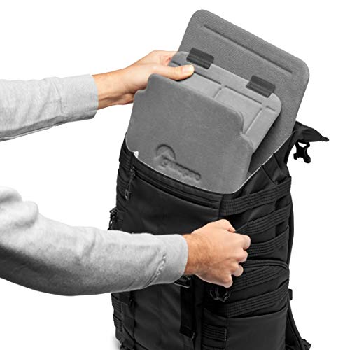Lowepro ProTactic BP 300 AW II Mirrorless and DSLR Backpack - with QuickShelf Divider System - Camera Gear to Personal belongings - for Mirrorless Like Sony Apha9 - LP37265-PWW