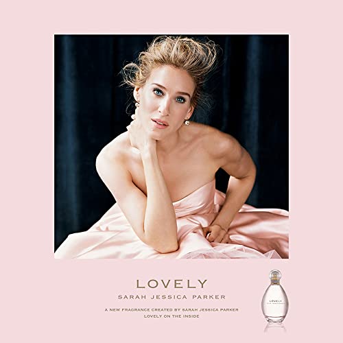 Lovely by SJP - 2 Piece Collection with Eau De Parfum and Body Mist Spray in Iconic Lovely Fragrance - Women's Perfume Gift Set - Notes of Mandarin, Bergamot, Lavender, and Apple - 2 pc