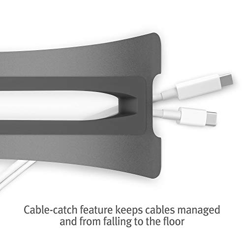 Twelve South BookArc for Computers | Space-Saving Vertical Stand to Organize Work and Home Office for Apple Computers, Now Compatible with M1 Devices* (Space Grey)