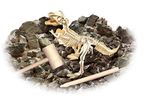 Smithsonian Diggin' Up Dinosaurs T-Rex Plastic Skeleton Set Educational,Fun,Science,Archeological Playset for Kids Age 8 up