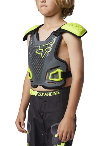 Fox Racing Youth R3 Motocross Chest Protector, Dark Shadow